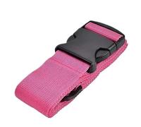 4Pcs Luggage Safe Strap Adjustable Travel Accessories One Word Suitcase Buckle Baggage Packing Belt Per Bagagli(Pink)