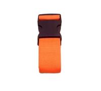 4Pcs Luggage Safe Strap Adjustable Travel Accessories One Word Suitcase Buckle Baggage Packing Belt Per Bagagli(Orange)