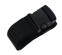 4Pcs Luggage Safe Strap Adjustable Travel Accessories One Word Suitcase Buckle Baggage Packing Belt Per Bagagli(Black)