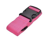4Pcs Luggage Safe Straps One Word Buckle Strap Baggage Packing Belts Adjustable Travel Accessories Per Bagagli(Pink)