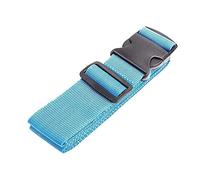 4Pcs Luggage Safe Straps One Word Buckle Strap Baggage Packing Belts Adjustable Travel Accessories Per Bagagli(Blue)