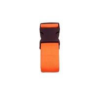 4Pcs Luggage Safe Straps One Word Buckle Strap Baggage Packing Belts Adjustable Travel Accessories Per Bagagli(Orange)