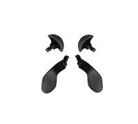 4PCS Metal Back Paddles for PS5 DualSense Edge Controller, Replacement Rear Paddles for PS5 Dualsense Edge Controller Rear Parts,Interchangeable Metal Rear for PS5 Dualsense Edge Controller, Black