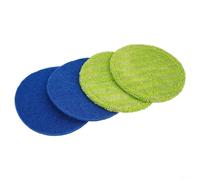 4Pcs Microfibra Mop Pads Per Elettrico Cordless Ricaricabile Pavimento Cleaner Scrubber Adatto Per La Pulizia Di Pavimenti In Legno Mattonelle In Pietra Di