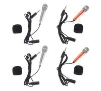 4pcs Microfoni del telefono Mini Auricolari Microfoni portatili per la