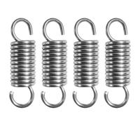4Pcs Molle Di Trazione 50Mm Con Gancio, Molla Di Tensione in Acciaio Inox, Molla