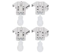 4pcs morsetto angolare in acciaio inossibile l t joinding ha aperto un morsetto angolare a 90 gradi per progetti di lavorazione del legno