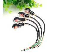 4PCS moto 12V10W generale segnale di svolta Refit Mini spegnere la lampada di