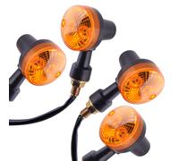 4pcs moto segnale di svolta indicatore di direzione luce lampeggiante universale