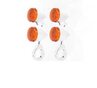 4PCS Motorcycle 39mm/41mm Fork LED Turn Signal Front Rear Light Indicator Lamp For Harley For Sportster XL For Dyna Bobber,Indicatore