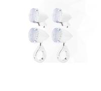 4PCS Motorcycle 39mm/41mm Fork LED Turn Signal Front Rear Light Indicator Lamp For Harley For Sportster XL For Dyna Bobber,Indicatore