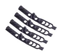 4pcs Motorcycle Headlight Fairing Rubber Straps Dirt Bike Headlamp Fix Brackets