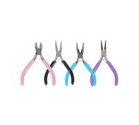 4Pcs Needle Nose Pliers Long Nose Pliers for Jewelry Making Fishing Wire Wrapping Crafts Small Needle Nose Pliers