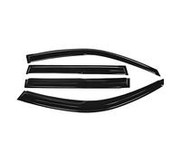 4PCS Nero Finestra Di Automobile Deflettori Del Colorato Per Toyota Per Landcruiser Per Prado 120 Serie 2003 2004 2005 2006 2007 2008 2009 Deflettori D'aria Antiturbo Auto