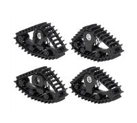 4Pcs Neve Pneumatici Set Carload Binari Ruota Sandmobile Conversione per 118 RC
