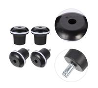 4pcs non slip sedia da ufficio ruote multifunzione sedia per computer ruote