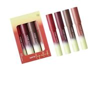 4PCS Not Transfer Lip Liner Lipstick Longwear Matte Finish Hydrating Formulas for Defined Lips Long Lasting Smudges Proof Lip Liner Lipstick