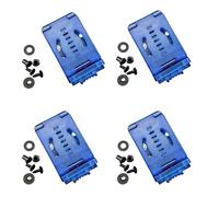 4Pcs Outdoor Campeggio Viaggio Cintura Morsetti Clip per Cintura per Cutter Fodero Fondine K Guaina Clip di Vita Cutter Fodero Kit Utenti Strumento Professionale