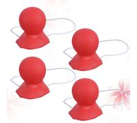 4pcs/pacco Rubber Clown Nose per il Carnevale Masquerade di Halloween