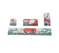 4pcs PBT OEM Keycaps Mare Corallo/Cartoon Girl Tastiera Meccanica Keycap Inserisci 6.25u SpacebarProfile Tastiera Set Sea Coral Keycaps