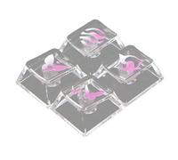 4pcs Personalizzazione Keycap Resistente all'usura PC Keycaps Ottimizzato Per Gaming Digitazione Comfort E Tastiere Meccaniche Fit Ergonomico Traslucido OEM Keycaps