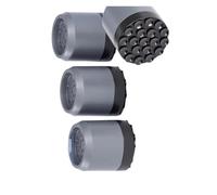 4PCS Piedini Antivibranti For Muto Antiscivolo Aumento Universale Mobili | Muto Antiscivolo Aumento Universale Mobili Riduzione Del Rumore Piedini(B-gray)