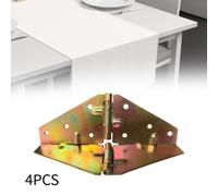 4pcs pieghevole capovolgimento delle cerniere dei bordo per le porte del