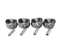 4pcs pistone e anelli +0,5 23041-2b600 23041-2b610 Compatibile con motore DOHC da 1,6 litri adatta a veicoli per l'anno modello simili alla sostituzione delle parti del motore Rio Accent Rio