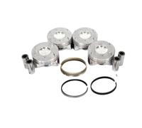 4pcs Pistone motore e set di anelli compatibili con 06-15 Civic 16-19 HR-V 1,8L R18A1 R18A2 SOHC si adatta ai modelli di sostituzione automatica selezionati Seleziona Parti di sostituzione automatica