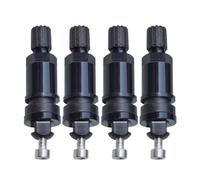 4pcs Pneumatici Valvole Manubrio Con Vera Tempo Pressione Tracker TPMS per Auto
