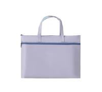 4pcs Portable Zipper Oxford Cloth Waterproof Art Storage Bag Large Capacity Documents Students Business Per Scrivania