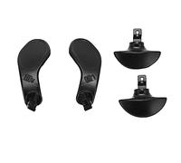 4pcs Professionale Controller di Gioco Pagaie Posteriori Sostituzione Pulsanti In Metallo per Bordo Premium Acciaio Inox Facile da Sostituire Accessori Da Gioco