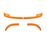 4pcs Protezioni Per Bordi Resistenti A Graffi Per Prato Robotici Mowers Materiali PETG Uso Pesante Installazione Full Copertura Set Robot Bumper Protectors