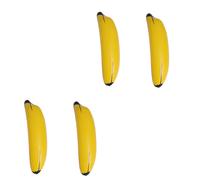 4pcs PVC PROPLE PRESENTALI BANANA PROPPETTO di banana in plastica creativa