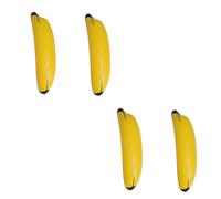 4pcs PVC PROPLE PRESENTALI BANANA PROPPETTO di banana in plastica creativa