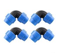 4pcs Quick Connect Raccordi a gomito Soluzione affidabile per l'approvvigionamento idrico nel giardinaggio e nell'agricoltura (32)