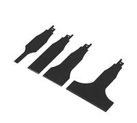 4PCS Raschietto Multifunzionale Ad Alto Tenore di Acciaio Al Carbonio per Strumenti di Pulizia Delle Piastrelle, Strumento di Raschiatura con Lama Multifunzionale e Attacco sicuro