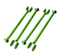 4pcs Rear Adjustable Lower Upper Camber Control Arms for BMW E36 E46 E83 E85 E86