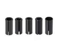 4PCS Router Bit Collet Driver Adapter 6/8/10/12/12.7mm a 6/6.35/8/10mm per CNC Incisione Macchina in Acciaio al Carbonio Strumento