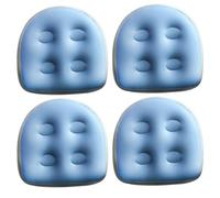 4pcs sedile da booster, 18.5x14.6x5, 9 pollici di sedili per vasca idromassaggio non slip per comfort di comfort, booster gonfiabile impermeabile per piscina, casa, spa spa