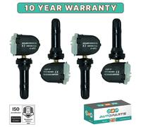 4PCS Sensori TPMS Valvola Pressione Pneumatici D2P per Ford Fiesta MK6 MK7