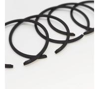 4pcs set di anelli pistone 1 2 mm x 47 mm 47 5mm 48 mm 48 5mm 49 mm 50mm 51mm 52 mm 54 mm 56 mm 60 mm compatibile con vari utensili da giardino di potenza e piccole parti del motore(60mm x 1.2mm)