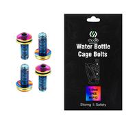 4Pcs / Set for bottiglia Sostegno Viti Alluminio Lega 7075 MTB Bici da Strada M5