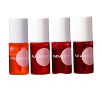 4pcs/set labbro glassa set labbra grigliare naturale naturale naturale a lunga durata impermeabile lucidalabbra rossetto non appiccicoso rossetto per labbra gusto di frutta per uso quotidiano
