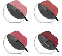 4Pcs/Set Matte Velvet Matte Lipstick, Lazy Quick Lipstick, Matte Liquid Lipstick Makeup, Matte Liquid Long-Lasting, Non-Stick Cup, Non-Fading, Waterproof (B, one size)