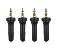 4Pcs / Set Nero Pressione Pneumatico Sensore Valvola per tpms Stem Kit for per