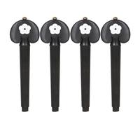 4pcs/set Tuni Violoncello PEGS Tuning In Legno PEGS Sostituzione Strumento Sostituzione Per Le Corde Dei Violoncelli Artigianali Artigianali Ebano