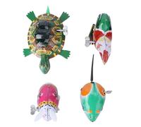 4pcs Sheet Clockwork Toys Simulazione del gioco per la animale