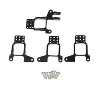 4pcs Shock Tower Shock Mount Set posteriore anteriore Compatibile con parti di aggiornamento 'auto crawler RC da 1 10 RC