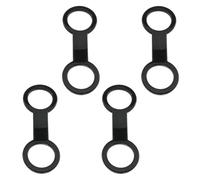 4PCS Silicone Snorkel Strap Keeper Immersione Snorkeling Clip di fissaggio Snorkel Strap Keeper Tubo Holder
